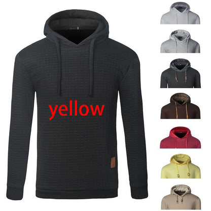 Men's Jacquard Sweater Long-sleeved Hoodie