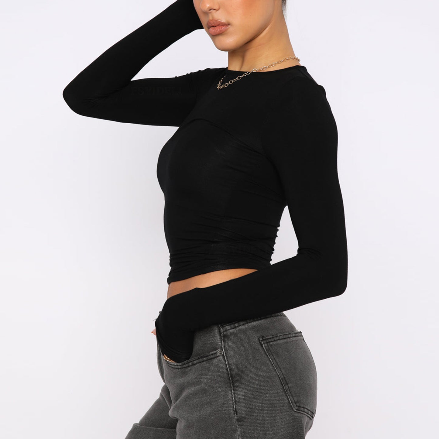 Women's Slim Long-sleeved