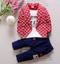 Baby clothes suit 0-3 years old suit + pants