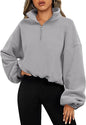 Loose Sport Pullover Hoodie Women Winter