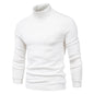 Men's Solid Color Slim Pullover